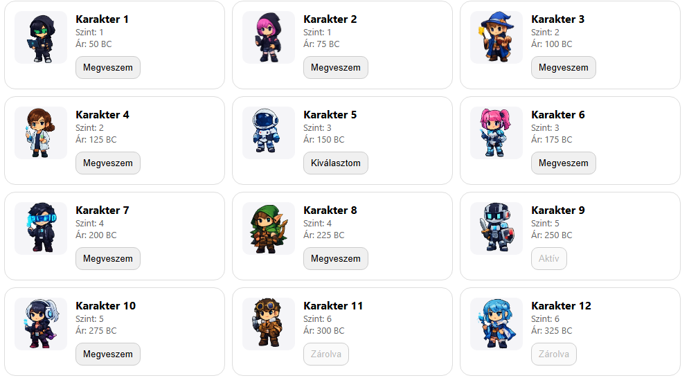 BlaseArena kihívás küldése